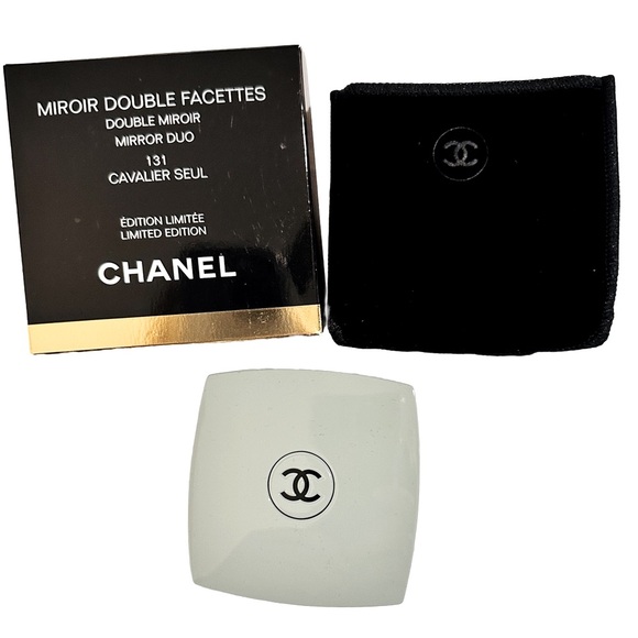 CHANEL NEW Miroir Double Facettes 131 CAVALIER SEUL Duo Mirror Compact NIB - Picture 2 of 7